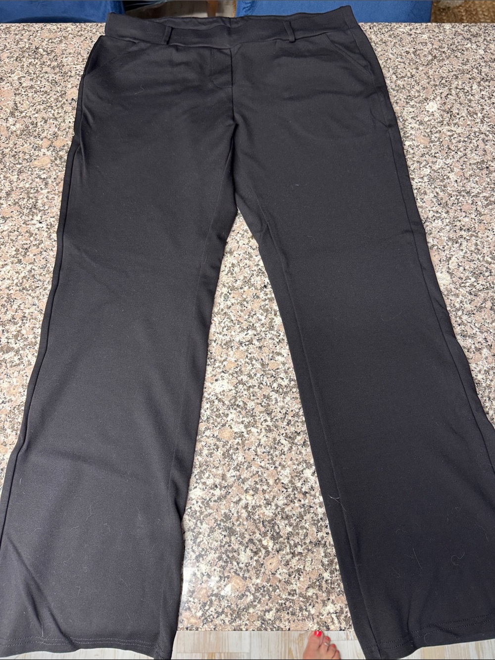 Black Dress Pants - Classic Straight Leg